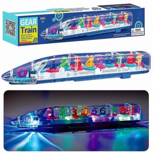 Transparent Gear Bullet Train
